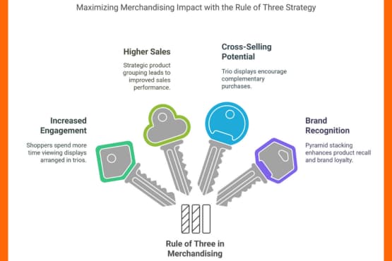 rule of 3 benefits in merchandizing